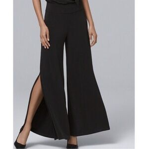 WHBM Split Side Wide Leg Pants size 8